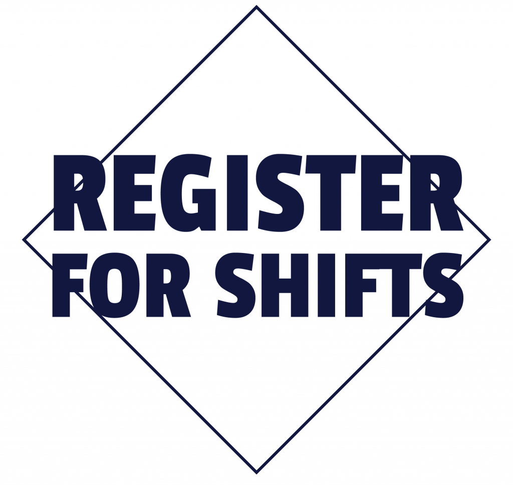 Register for Shifts